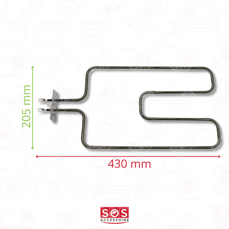 RESISTENZA SOLE 1100W FORNI, FORNELLI ELETTRICI E A GAS - 462920010