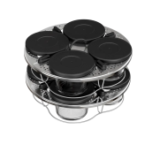 Kit di 8 verrine impilabili