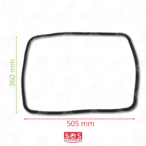 Guarnizione Inferiore 55 Cm Porta Lavastoviglie IKEA Whirlpool
