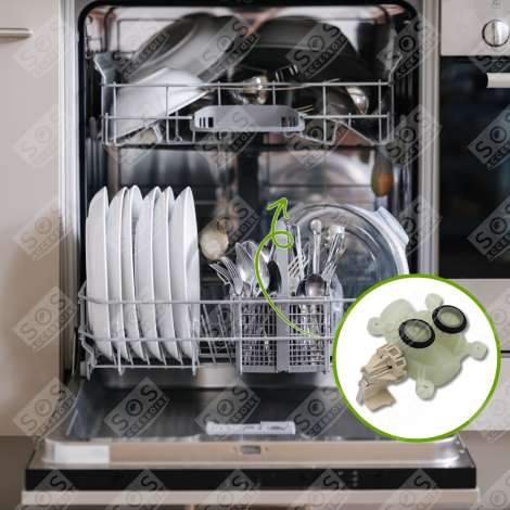 DISTRIBUTORE HB + INTERRUTTORE PRESSIONE LAVASTOVIGLIE - 32030561