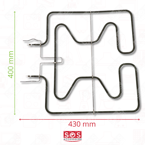 RESISTENZA DEL SOLENOIDE 1300W FORNI, FORNELLI ELETTRICI E A GAS - 00682466