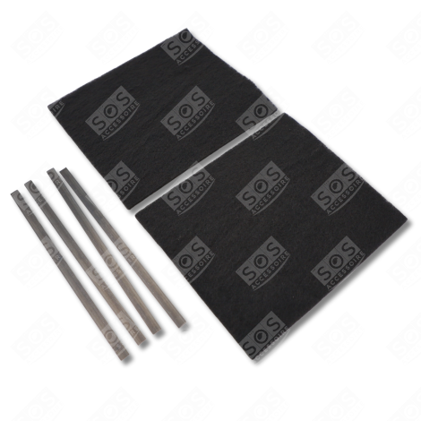 LOTTO DI 2 FILTRI A CARBONE TIPO 31 CAPPA ASPIRANTE - CFW031 484000008787