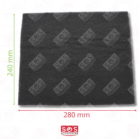 LOTTO DI 2 FILTRI A CARBONE TIPO 31 CAPPA ASPIRANTE - CFW031 484000008787