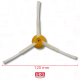 SET DI 4 SPAZZOLE LATERALI 3 BRACCI COMPATIBILI ROBOT ASPIRAPOLVERI AUTONOMI - 4415863