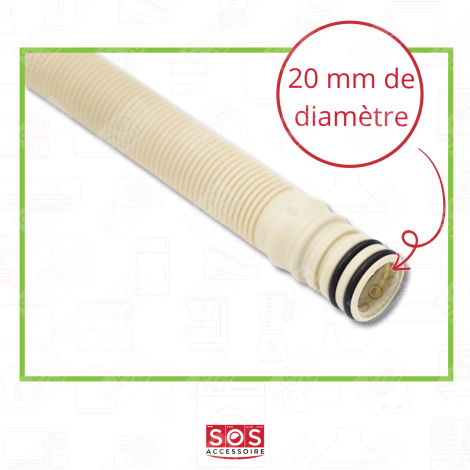 TUBO DI SCARICO 2M LAVASTOVIGLIE - WF28737, 481253028737