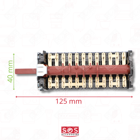 COMMUTATORE 8 POSIZIONI FORNI, FORNELLI ELETTRICI E A GAS - 263100032