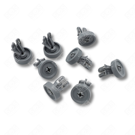 SET DI 8 ROTELLE CESTELLO INFERIORE LAVASTOVIGLIE - 481252888112