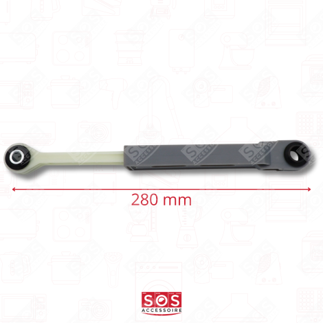 LOT DE 2 AMORTISSEURS COMPATIB LAVATRICE - 00742719, 00673541