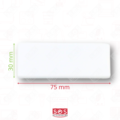 LISTELLO MANIGLIA FRIGORIFERO, CONGELATORE - 7426362, 7422636200