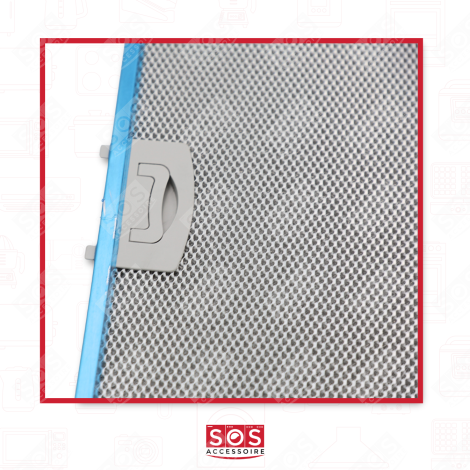 FILTRO METALLO 257X318MM CAPPA ASPIRANTE - C00268543, 49010998