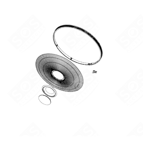 GRIGLIA ANTERIORE VARI PICCOLI ELETTRODOMESTICI - CS-10000945