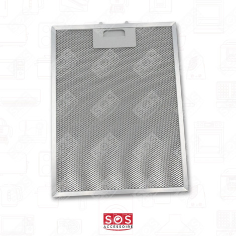 FILTRO METALLICO PER GRASSO 247X327MM CAPPA ASPIRANTE - 50293009002, 50287195007