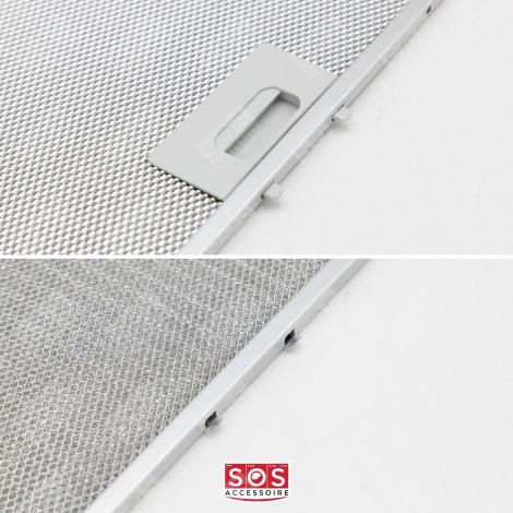FILTRO METALLICO PER GRASSO 247X327MM CAPPA ASPIRANTE - 50293009002, 50287195007