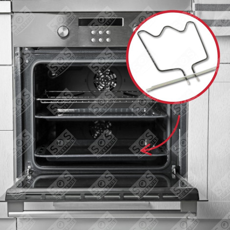 RESISTENZA (INFERIORE) 1150 WATT FORNI, FORNELLI ELETTRICI E A GAS - 481925928948