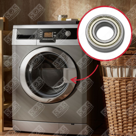 CUSCINETTO 1 (RULLO) LAVATRICE - 3790800308, 50228535006