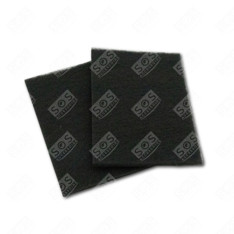 SET 2 FILTRI CARBONE (CON ASTE PER FISSAGGIO) CAPPA ASPIRANTE - 74X4121