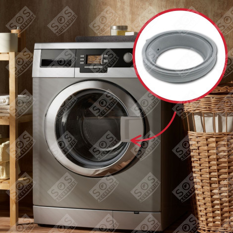 GUARNIZIONE DELLA PORTA (GOMMA) COMPATIBILI LAVATRICE - 5156613