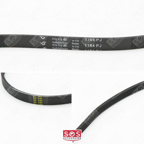 COURROIE 1184J5 1184J6 LAVATRICE - 52X0032