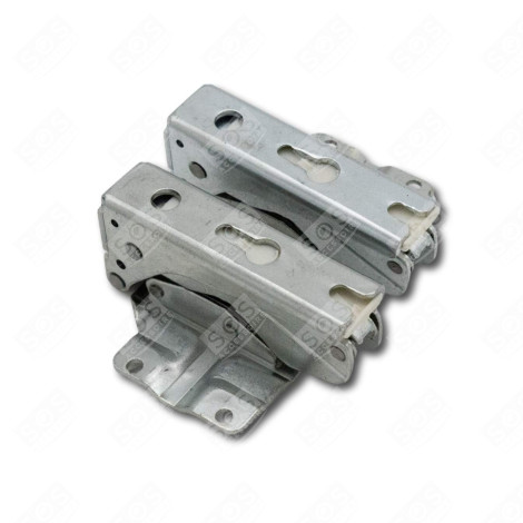 CERNIERA DELLA PORTA (KIT COMPLETO INFERIORE E SUPERIORE 2 PZ) FRIGORIFERO, CONGELATORE - 00267190, 5433021