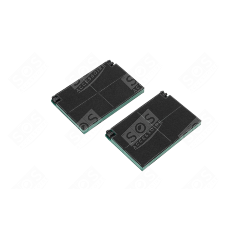 SET DI 2 FILTRI AI CARBONI ATTIVI EFF49, MCFE26 210X150X21MM CAPPA ASPIRANTE - 9029801256, 50287496009