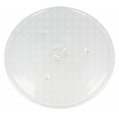 Vassoio in vetro originale diam. 288 mm