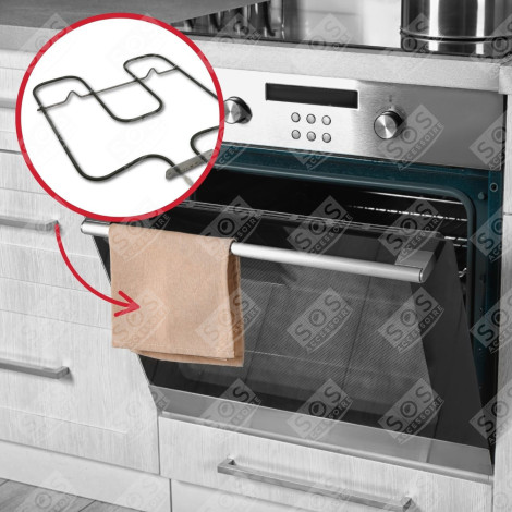 RESISTENZA INFERIORE 1300W FORNI, FORNELLI ELETTRICI E A GAS - 41024103