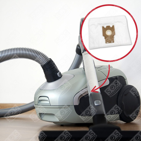 SET DA 5 SACCHETTI ANTIODORE H60 COMPATIBILI ASPIRAPOLVERE - 35600392