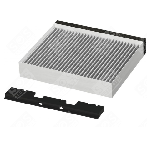 FILTRE CHARBON (À L'UNITÉ)  230X215X20 MM D'ORIGINE CAPPA ASPIRANTE - 00705431, 11049701