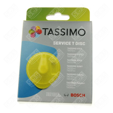 DISQUE DE NETTOYAGE T-DISC TASSIMO D'ORIGINE MACCHINA DA CAFFÃ, CAFFETTIERA - 00576836, 17001490