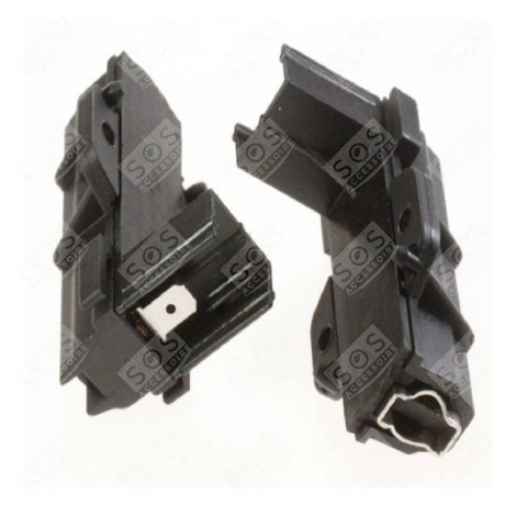 LOT DE 2 CHARBONS MOTEUR TYPE GAUCHE 5X12MM D'ORIGINE LAVATRICE - 49028930