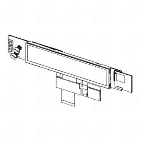 CARTE ÉLECTRONIQUE, MODULE D'AFFICHAGE FORNI, FORNELLI ELETTRICI E A GAS - 140108956479