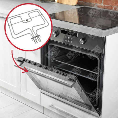 RESISTENZA GRILL 2700W FORNI, FORNELLI ELETTRICI E A GAS - 3570797021, 3570797013