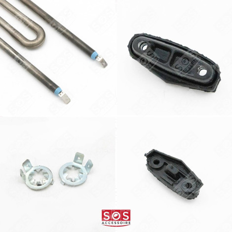 RESISTENZA RISCALDATORE AD IMMERSIONE 2650W COMPATIBILI LAVATRICE - 3051034, 10175351