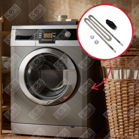 RESISTENZA RISCALDATORE AD IMMERSIONE 2650W COMPATIBILI LAVATRICE - 3051034, 10175351