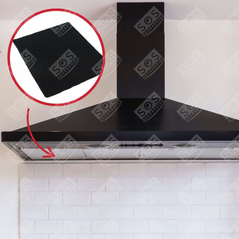 FILTRO CARBONE CAPPA ASPIRANTE - 480122102387 AMC069