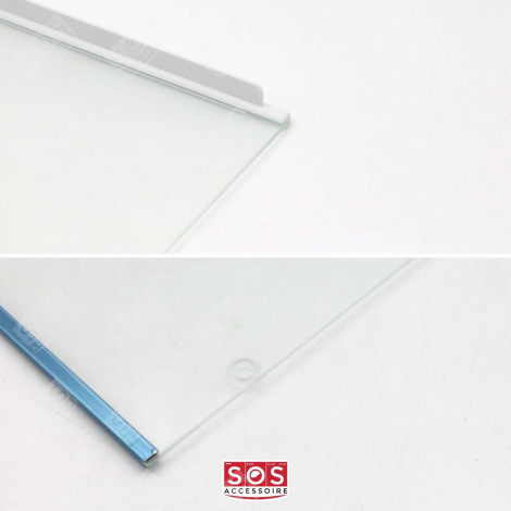 RIPIANO COMPLETO IN VETRO PARTE SUPERIORE DEL CASSETTO VERDURE FRIGORIFERO, CONGELATORE - 7276114