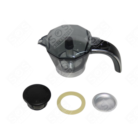 ENSEMBLE CARAFE + 2 TASSES MACCHINA DA CAFFÃ, CAFFETTIERA - 5513200389