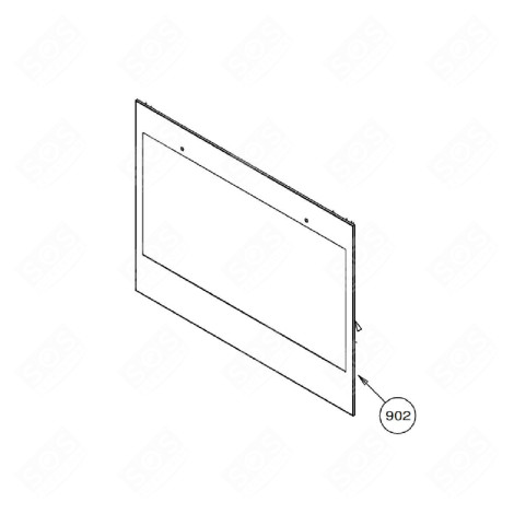 VITRE EXTÉRIEURE FORNI, FORNELLI ELETTRICI E A GAS - Z501P54