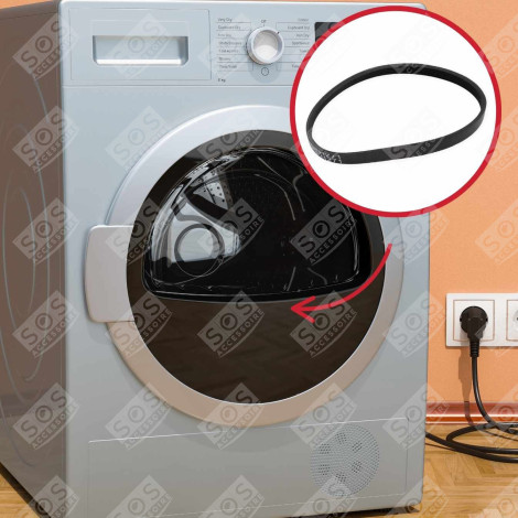 CINGHIA DELLA TURBINA ASCIUGATRICE - 4400EL1001D, 2.609.100.410