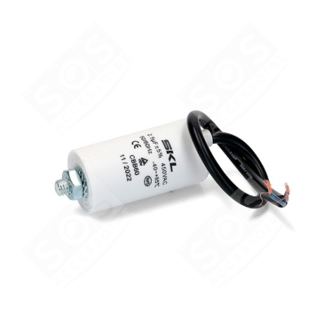 CONDENSATEUR 2.5 ΜF 450V A FILS CAPPA ASPIRANTE - 140030