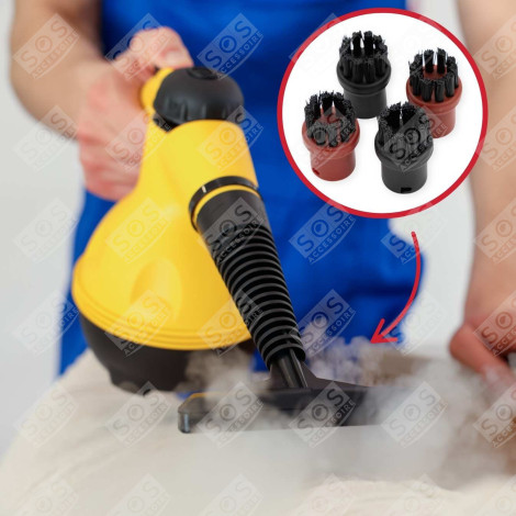 SET DI 4 SPAZZOLE ROTONDE IDROPULITRICI - 28630580