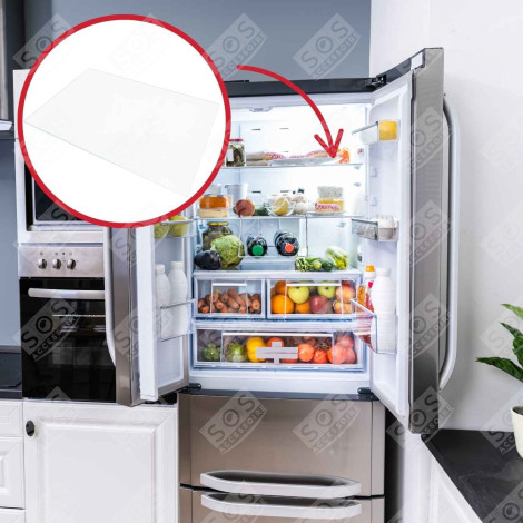 RIPIANO, SCAFFALE IN VETRO 440X311 MM FRIGORIFERO, CONGELATORE - 4362729100