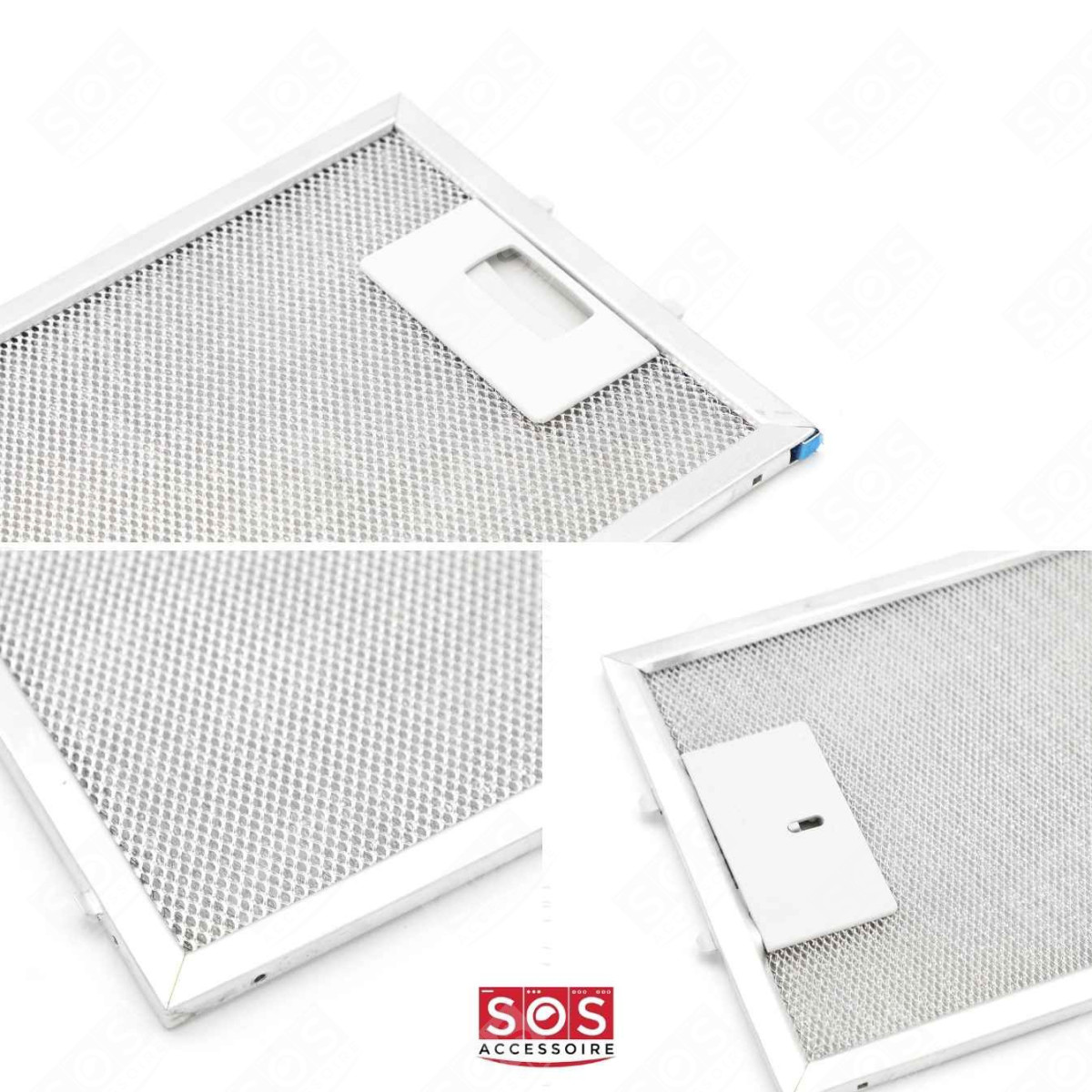 AllSpares Filtro Acustico Per Cappa (12 Pezzi) – Compatibile Bosch Siemens Neff Gaggenau – 192x75x35 Mm