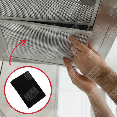 LOTTO DI 2 FILTRI  A CARBONE CAPPA ASPIRANTE - 74X9448 AK506AE1