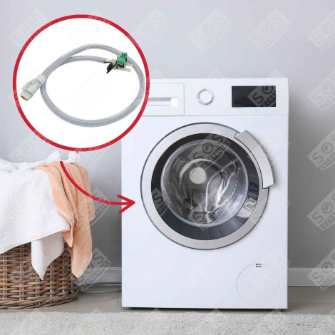 TUBO D'INGRESSO DELL'ACQUA (AQUASTOP) LAVATRICE - 00667327, 11019468, 9000674225