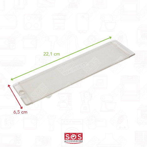 COPRI LAMPADA (PLAFONIERA) 221 X 65 MM CAPPA ASPIRANTE - 481944229711, C00342523