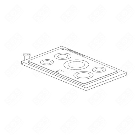 DESSUS VITROCÉRAMIQUE FORNI, FORNELLI ELETTRICI E A GAS - 685618004