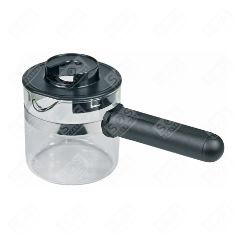 VERSEUSE EN VERRE AVEC COUVERCLE NOIR MACCHINA DA CAFFÃ, CAFFETTIERA - F0274200