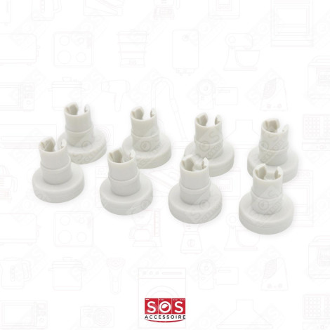 LOT DE 8 ROULETTE PANIER SUP LAVASTOVIGLIE - 50269970005