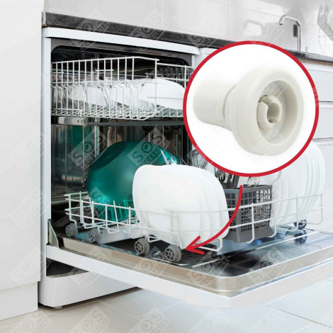 LOT DE 8 ROULETTE PANIER SUP LAVASTOVIGLIE - 50269970005